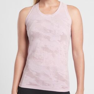 Athleta Women’s Light Purple Patterned Tank Top Size XS